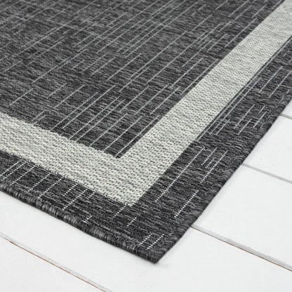 Alfresco 426 Shadow Indoor Outdoor Indoor/Outdoor, Flatweave Hallway Runner