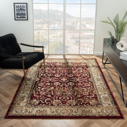 Royal 527 Red Traditional, Classic Rug