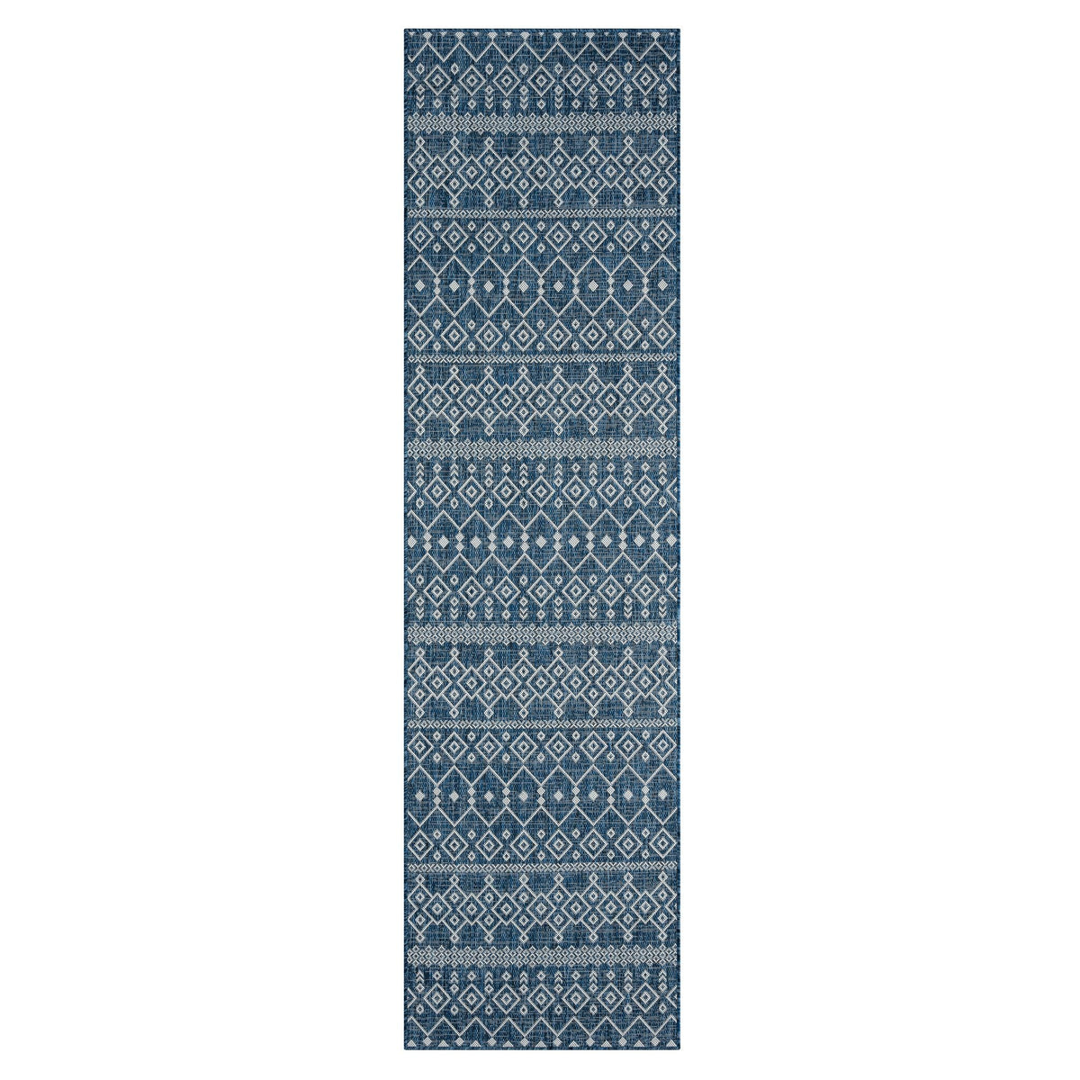 Patio 452 Ocean Indoor Outdoor Indoor/Outdoor, Flatweave Hallway Runner