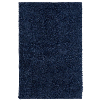 Fleecy 396 Navy Shaggy Rug