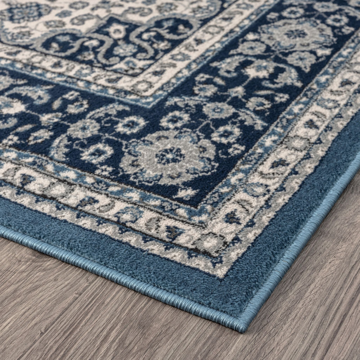 Sahara 895 Navy Traditional Hallway Runner