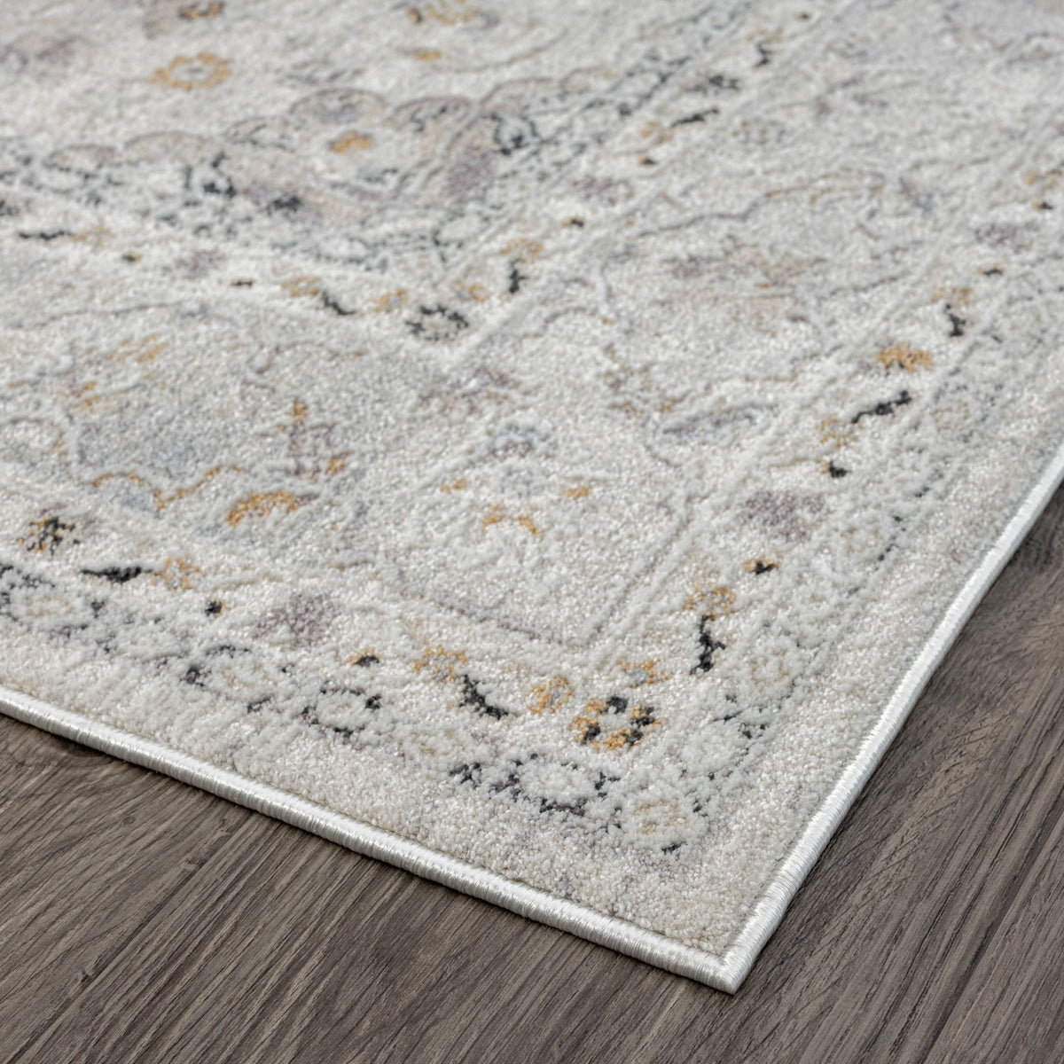Easton 467 Stone Abstract, Transitional Hallway Runner