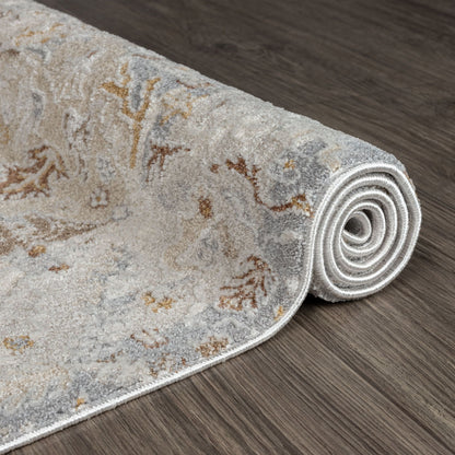 Easton 461 Multi Abstract, Transitional Rug