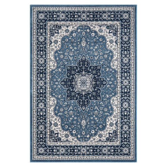 Sahara 895 Navy Traditional Rug