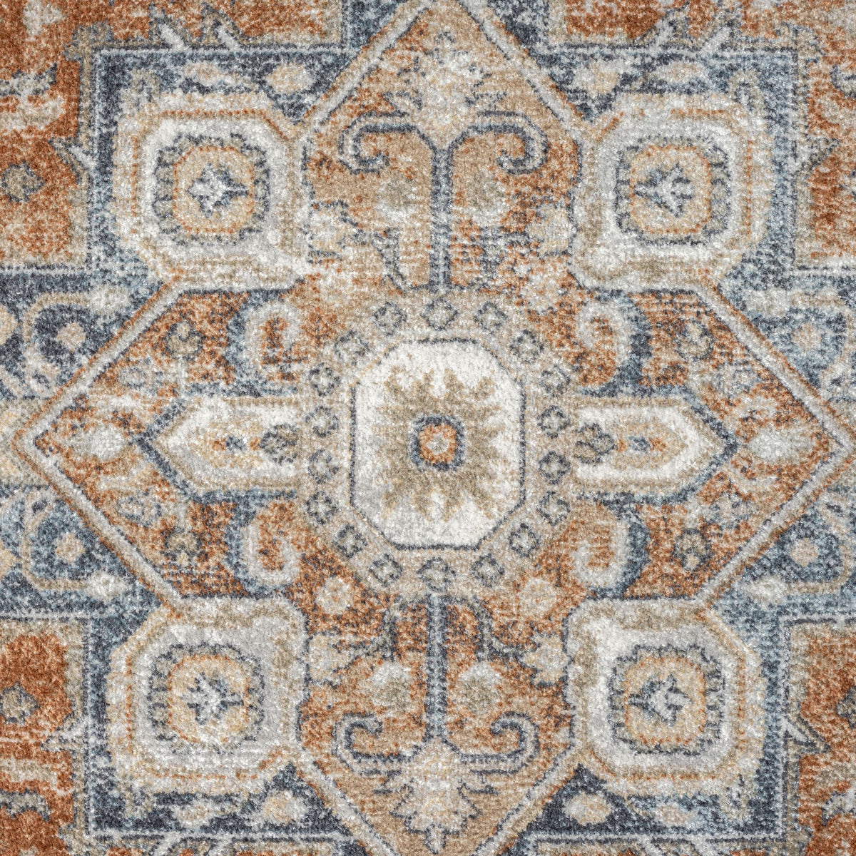 Easy 370 Aqua Transitional Hallway Runner