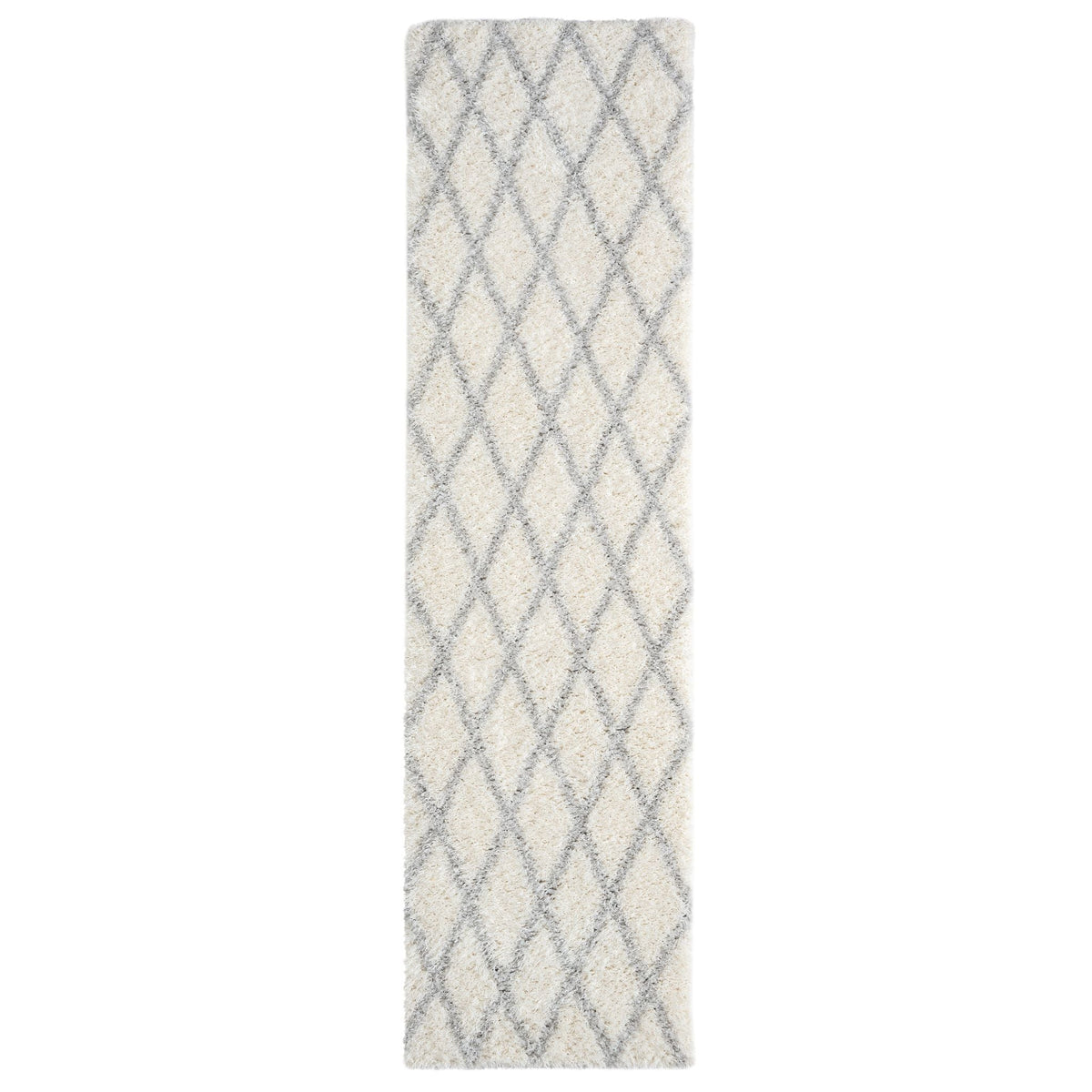 Plushy 388 Sand Shaggy Hallway Runner