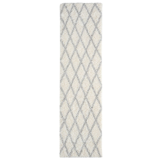 Plushy 388 Sand Shaggy Hallway Runner