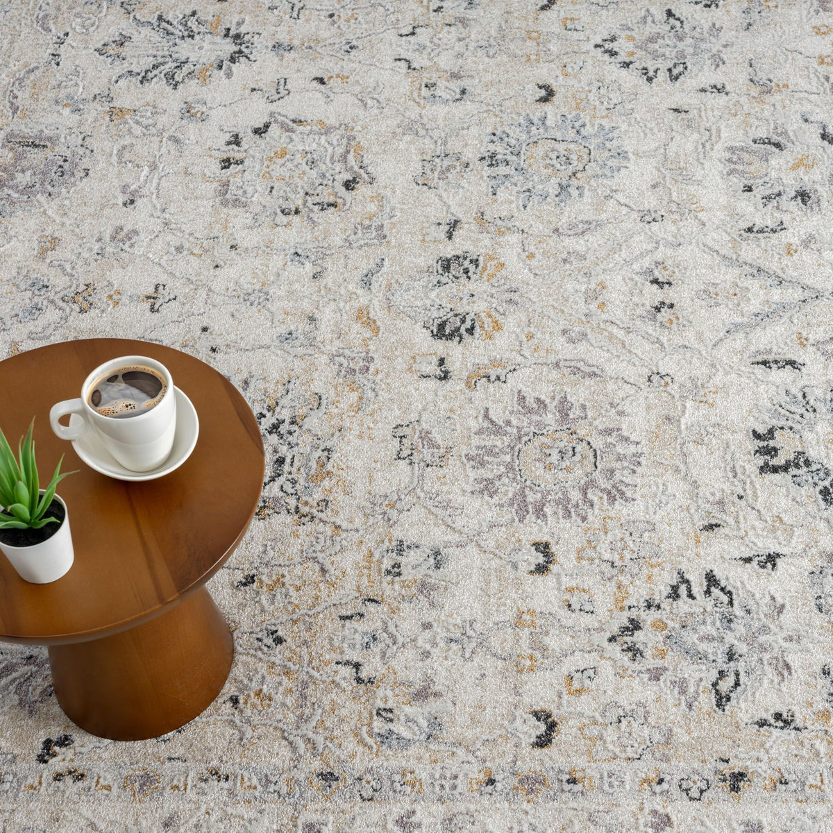 Easton 466 Sand Abstract, Transitional Rug