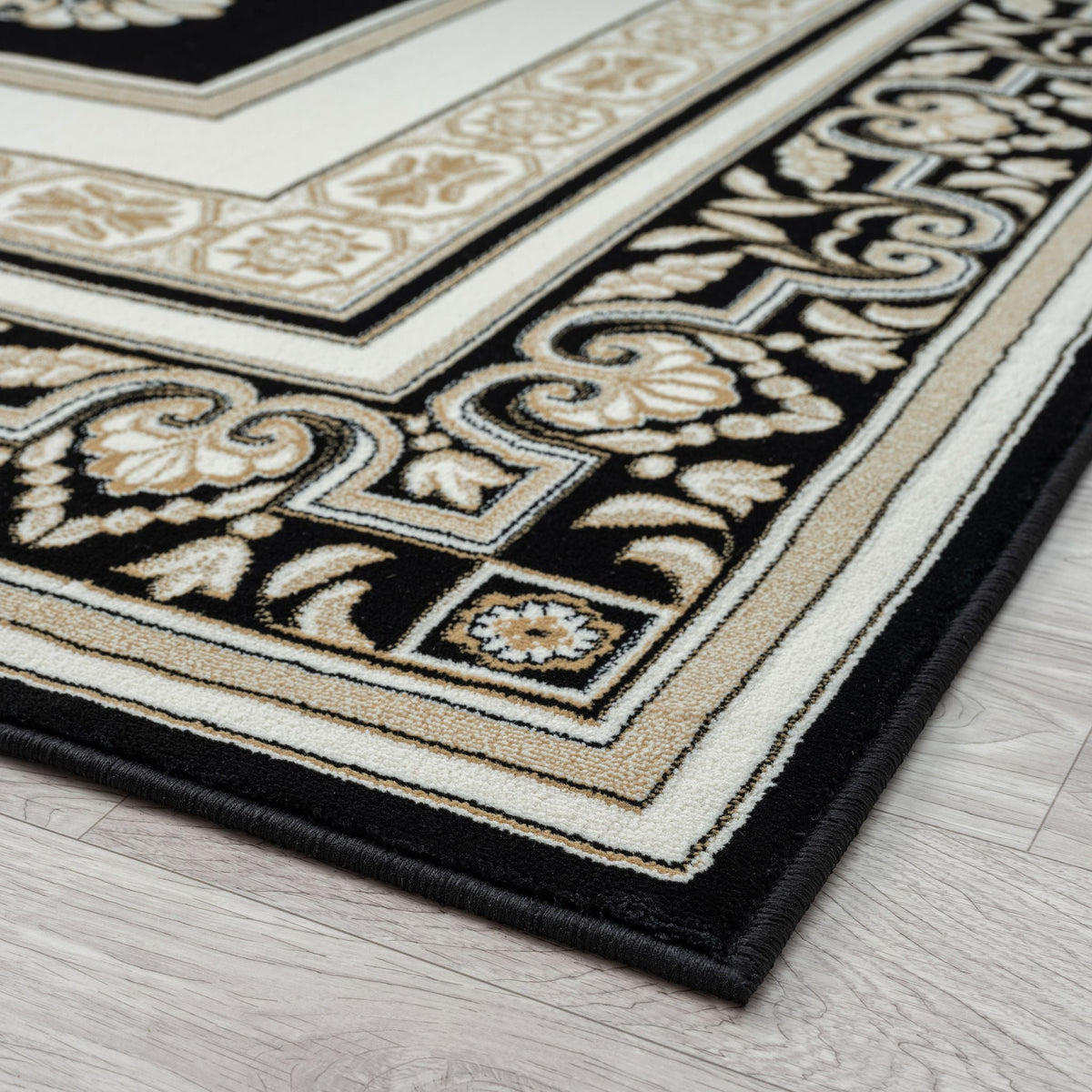 Royal 523 Black Traditional, Classic Rug