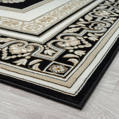 Royal 523 Black Traditional, Classic Rug