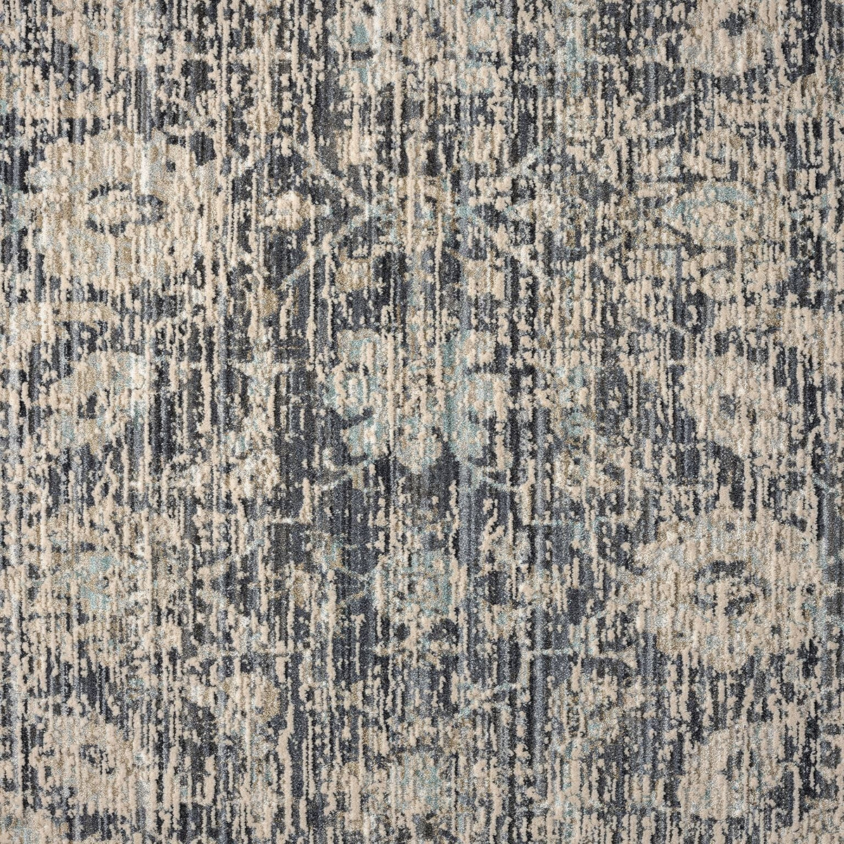 Aubrey 6739 Charcoal Abstract, Traditional Rug