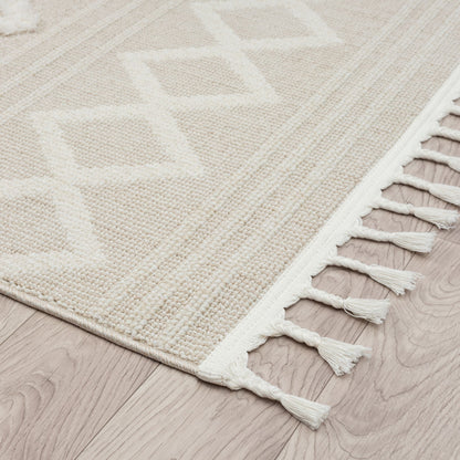 Cottage 542 Fawn Geometric Rug
