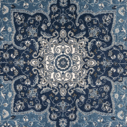Sahara 895 Navy Traditional Rug