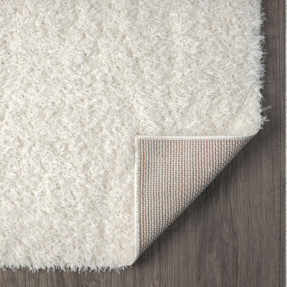 Fleecy 393 Sand Shaggy Rug