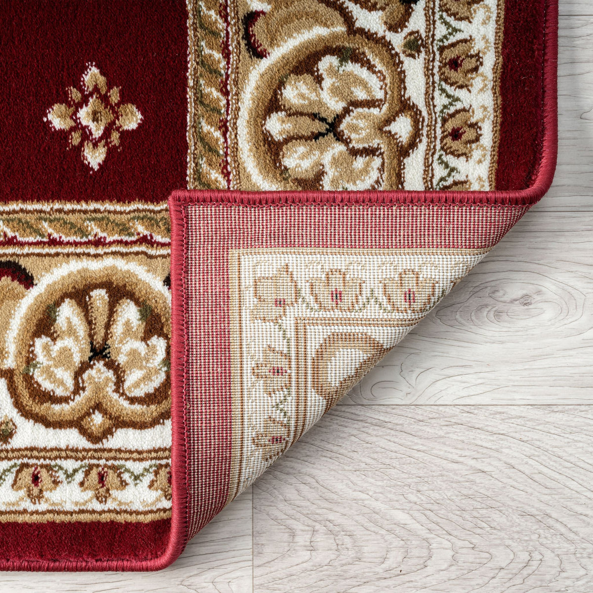 Royal 525 Red Traditional, Classic Hallway Runner