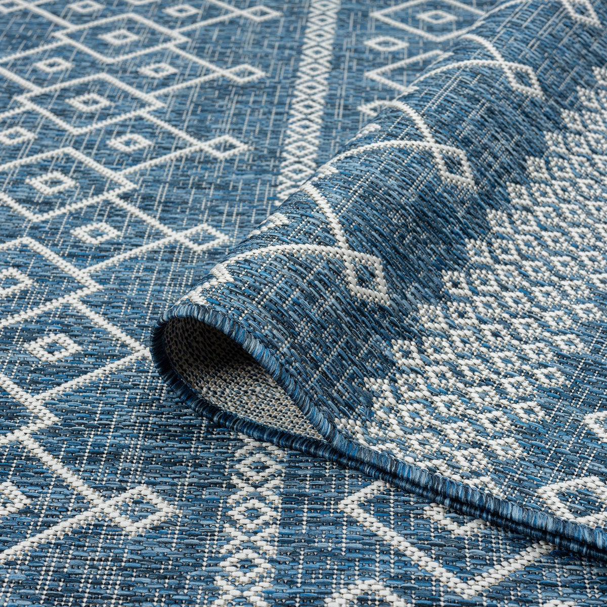 Patio 452 Ocean Indoor Outdoor Indoor/Outdoor, Flatweave Rug