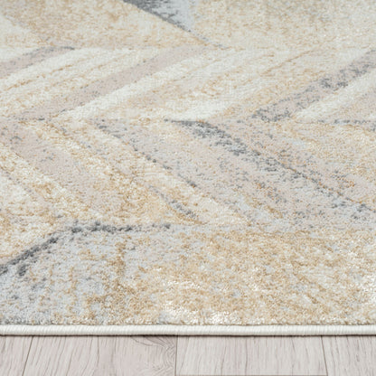 Amber 188 Stone Abstract, Geometric Rug
