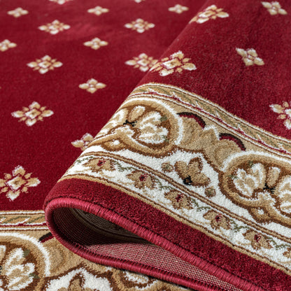 Royal 525 Red Traditional, Classic Hallway Runner