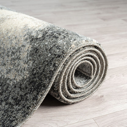 Astor 483 Ash Abstract Rug