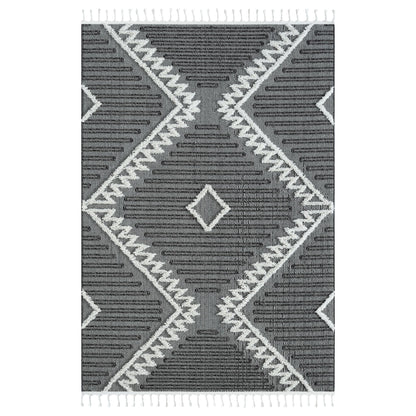 Cottage 544 Ash Geometric Rug