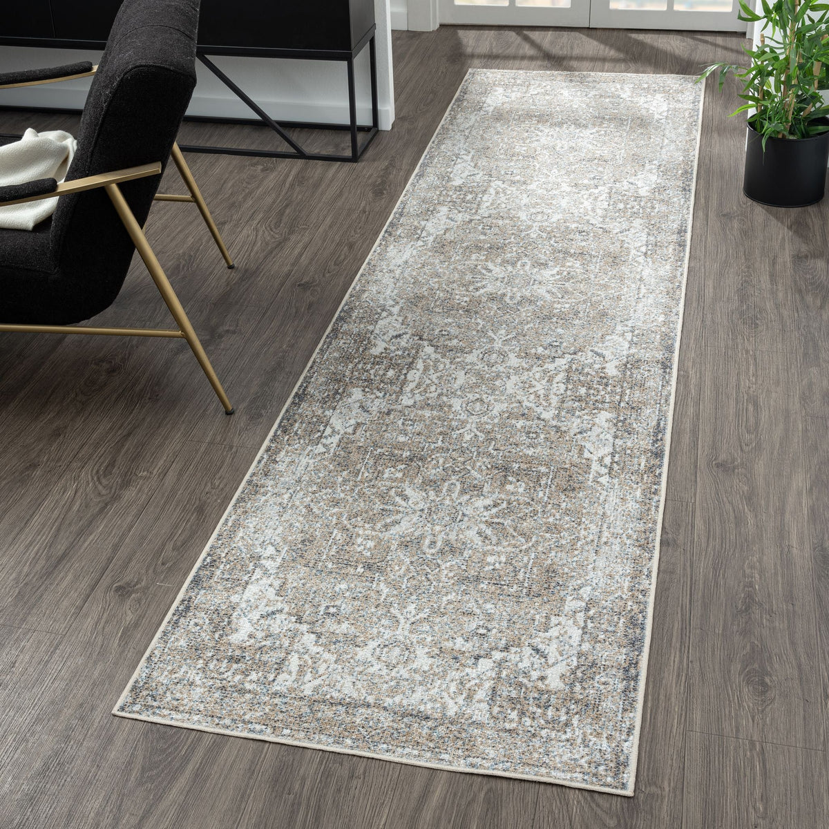 Easy 361 Earth Transitional Hallway Runner