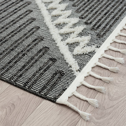 Cottage 544 Ash Geometric Rug
