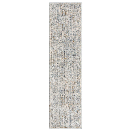 Aubrey 6738 Sand Abstract, Traditional Hallway Runner