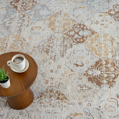 Easton 461 Multi Abstract, Transitional Rug