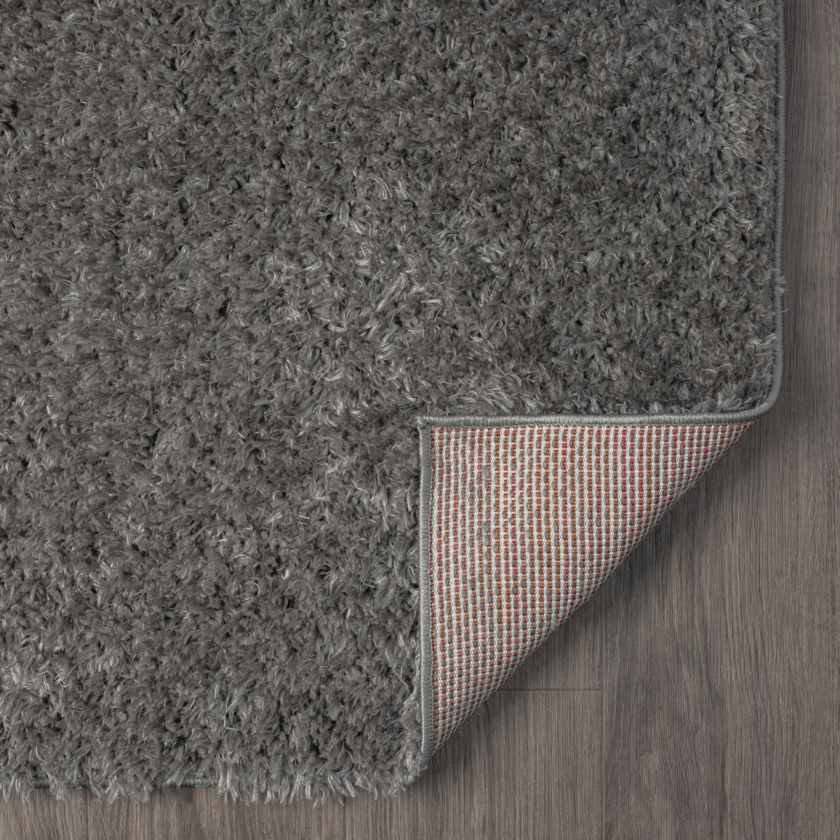 Fleecy 395 Ash Shaggy Hallway Runner