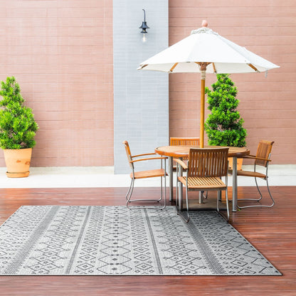 Alfresco 423 Lava Indoor Outdoor Indoor/Outdoor, Flatweave Rug