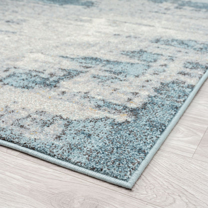 Canyon 516 Blue Abstract Rug