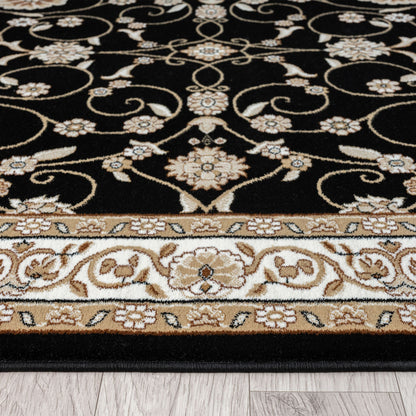 Estate 512 Black Traditional, Classic Rug