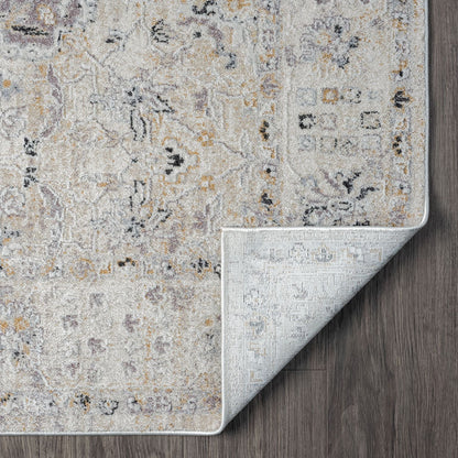 Easton 466 Sand Abstract, Transitional Hallway Runner