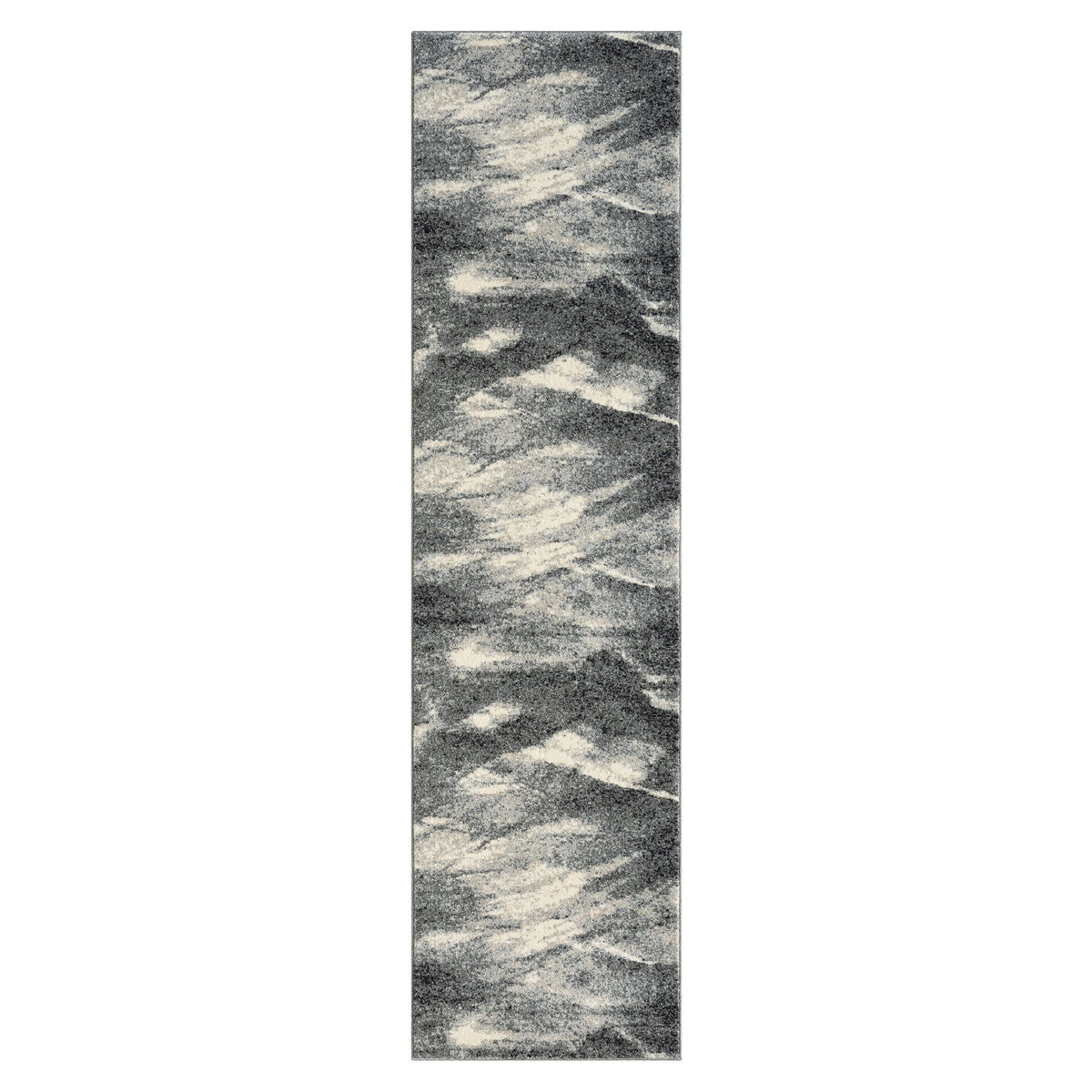 Astor 483 Ash Abstract Hallway Runner
