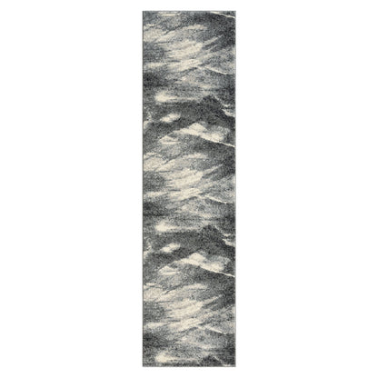 Astor 483 Ash Abstract Hallway Runner