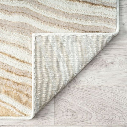 Amber 185 Stone Abstract, Geometric Rug