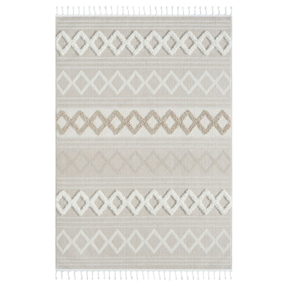 Cottage 542 Fawn Geometric Rug