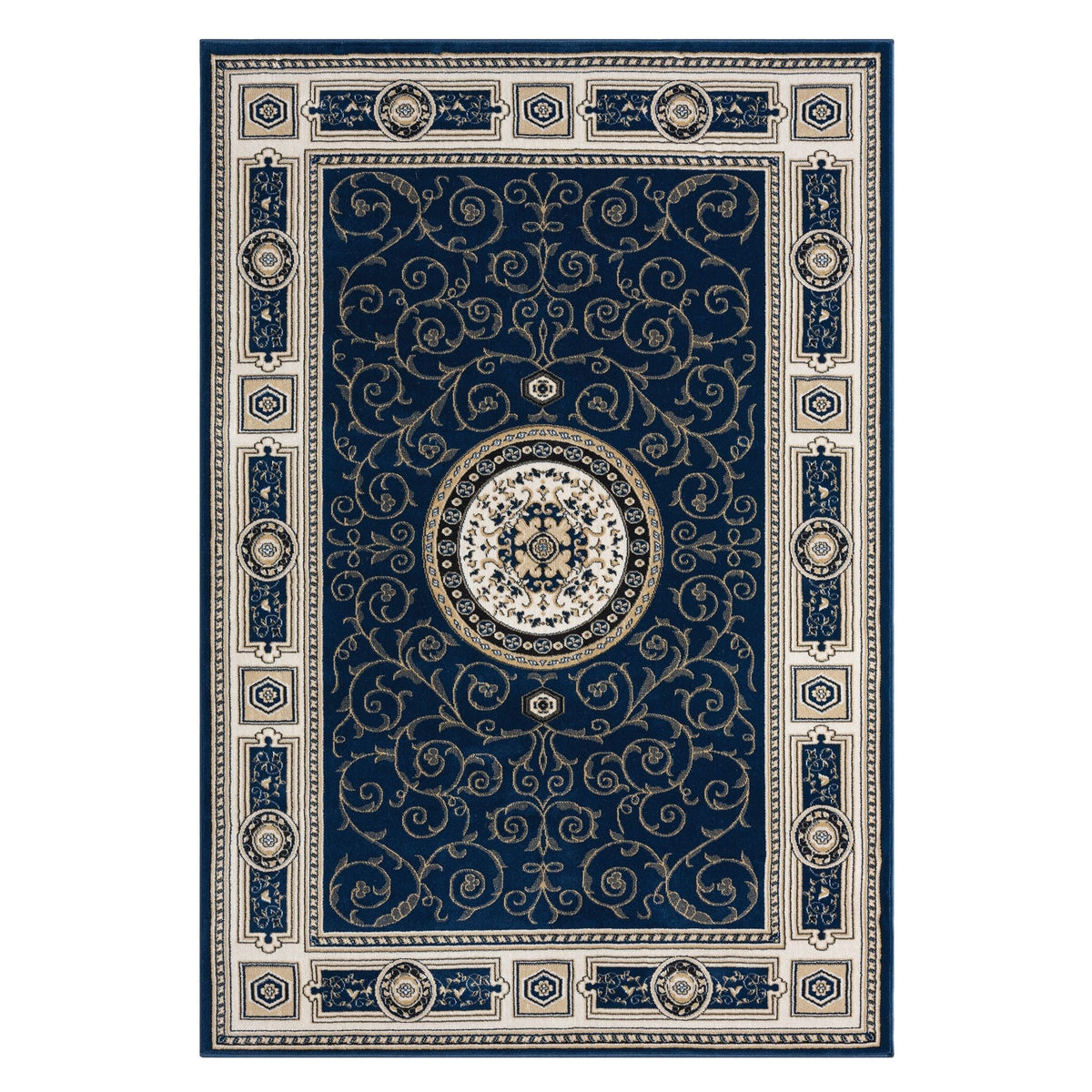 Estate 511 Navy Traditional, Classic Rug