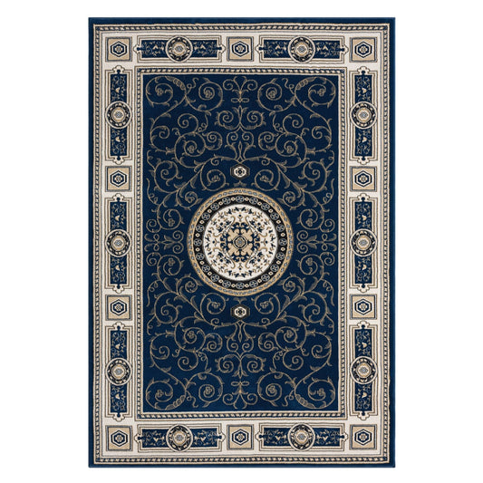 Estate 511 Navy Traditional, Classic Rug