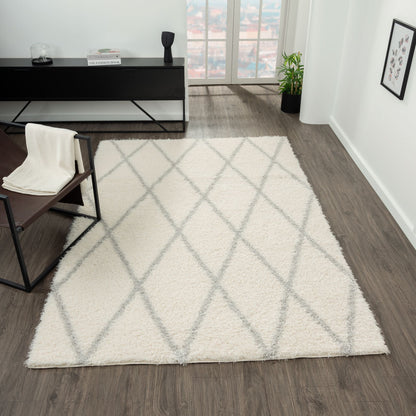 Plushy 388 Sand Shaggy Rug