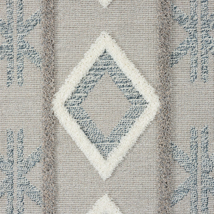 Cottage 546 Slate Geometric Rug