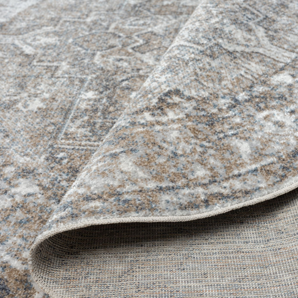 Easy 361 Earth Transitional Round Rug