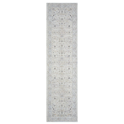 Easton 467 Stone Abstract, Transitional Hallway Runner