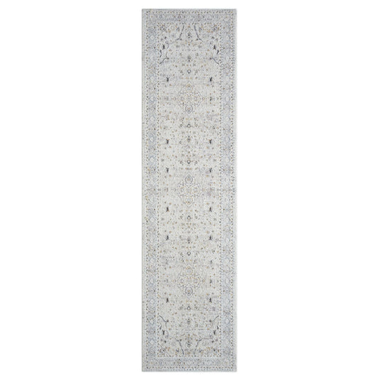 Easton 467 Stone Abstract, Transitional Hallway Runner