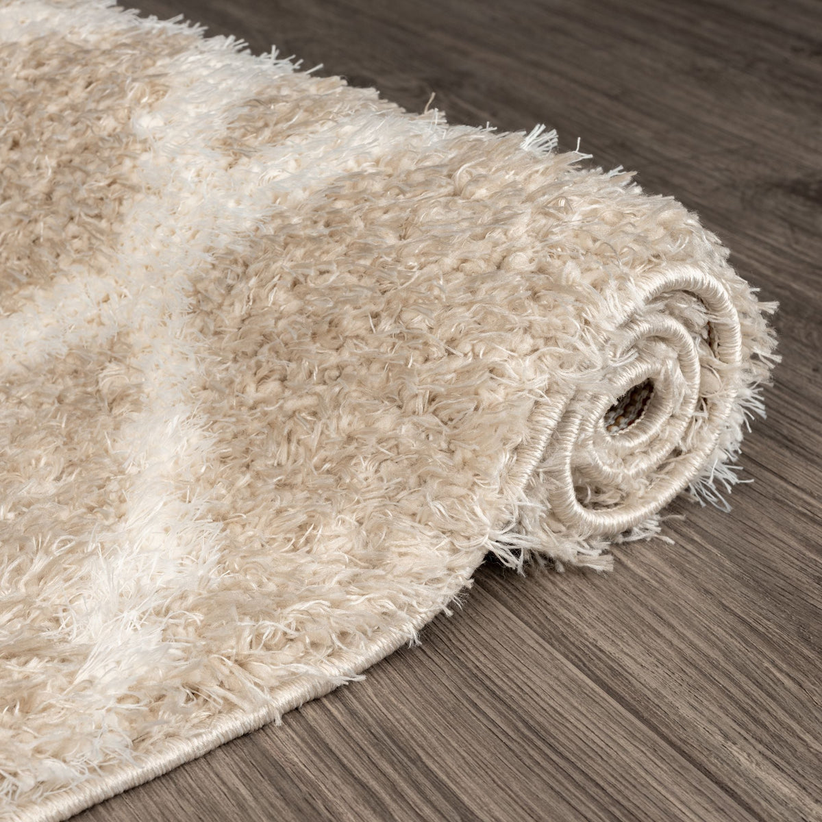 Plushy 382 Fawn Shaggy Rug
