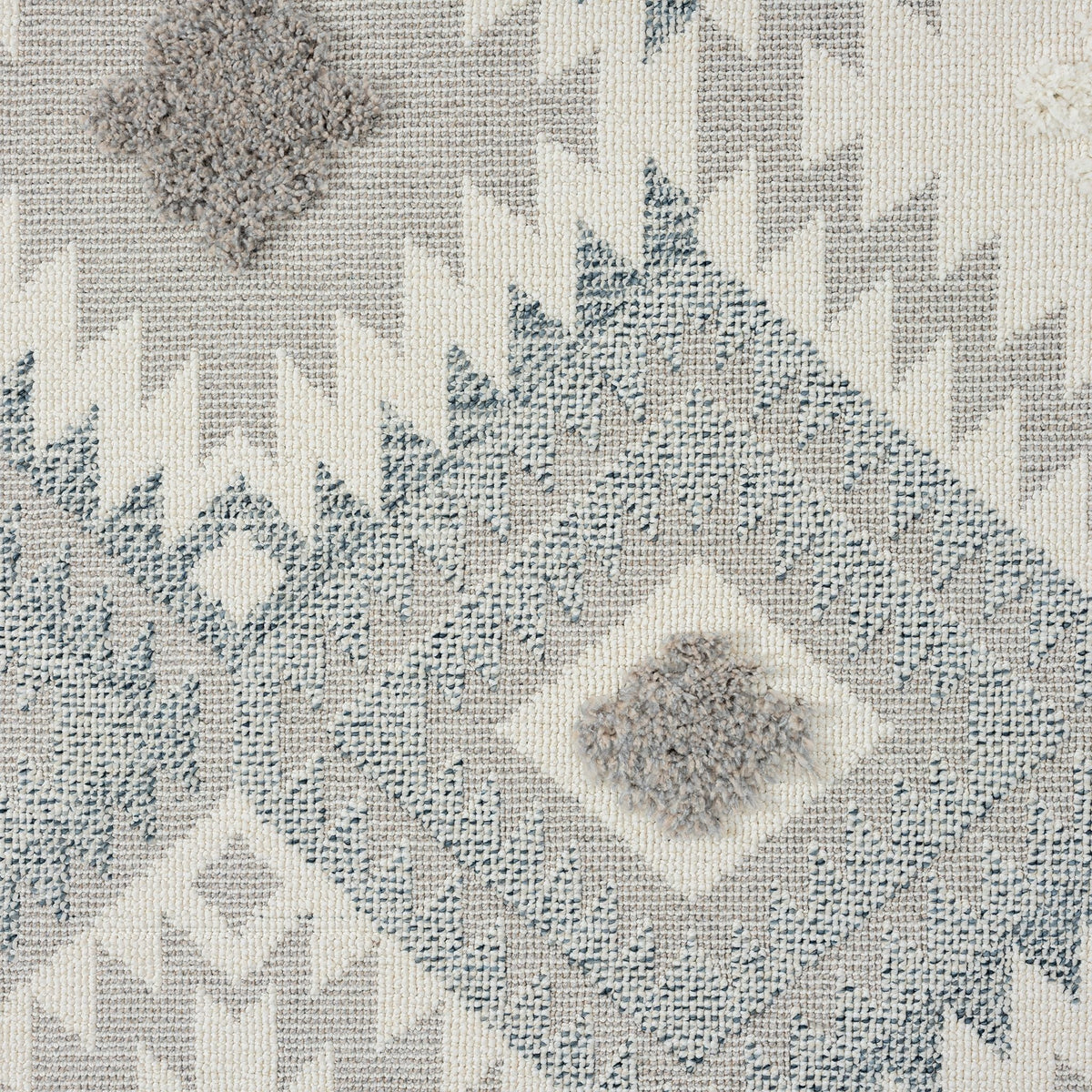 Cottage 543 Pebble Geometric Hallway Runner