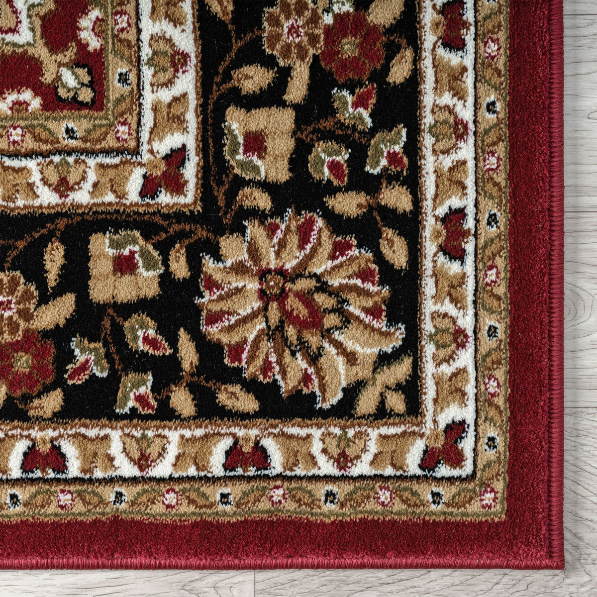 Royal 524 Red Traditional, Classic Hallway Runner