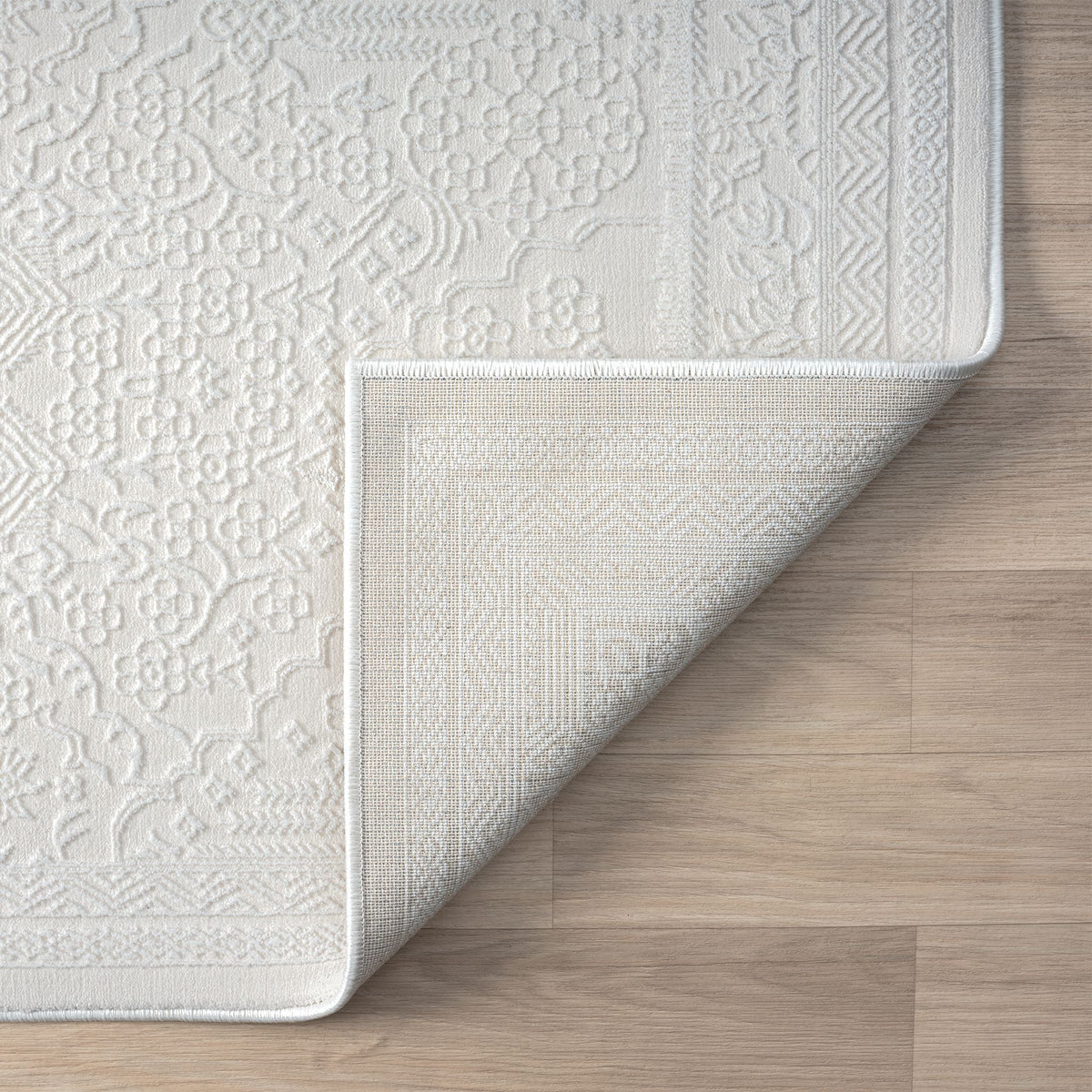 Fable 471 Ivory Abstract, Modern Rug