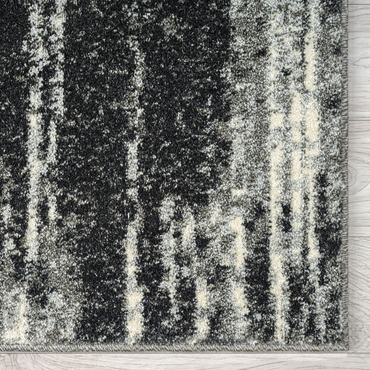 Astor 481 Charcoal Abstract Rug