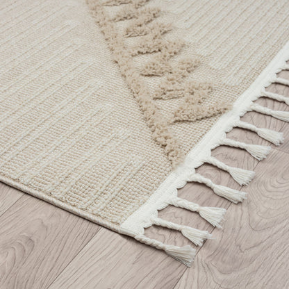 Cottage 545 Taupe Geometric Rug